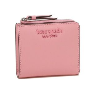 Kate Spade ♠️ Cameron monotone small l-zip bifold wallet